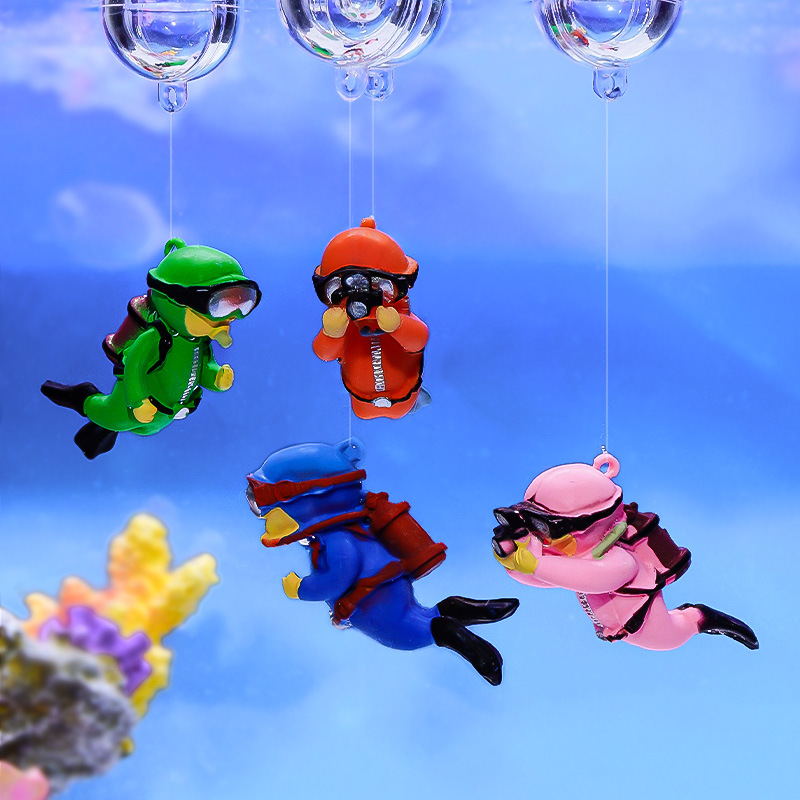 Aquarium Fish Ball - 물고기 탱크 다이버 장식품 조경 장식