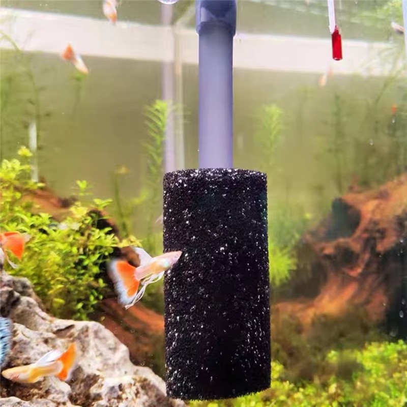 Aquarium Fish Black - 5 팩 프리 필터 스폰지 수족관