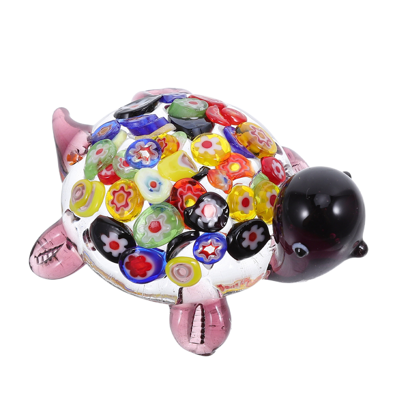 Aquarium Fish Japan - 1Pc 귀여운 유리 거북이 미니어처 입상