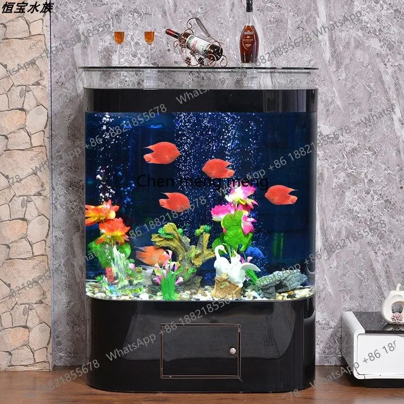 Aquarium Fish Sale - 유럽풍 라이트 럭셔리 심플 모던 곡선형