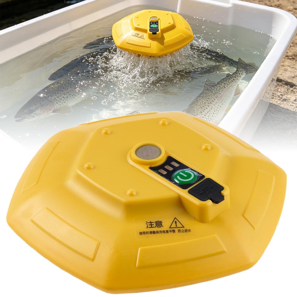 Aquarium Fish Escape - 무선 충전식 수족관 산소 펌프, 연못