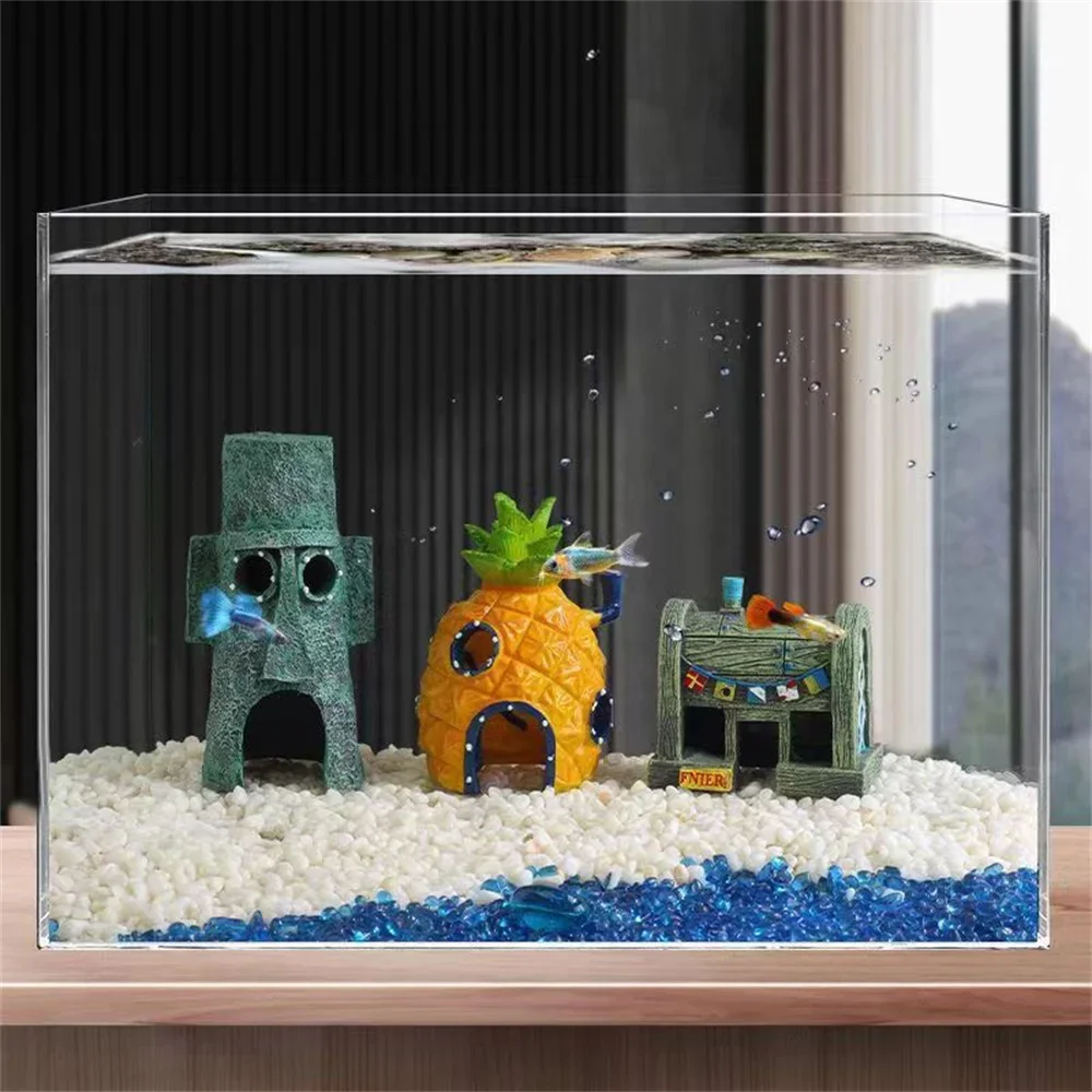 Aquarium Fish Japan - 3개입 만화 물고기 탱크 장식 캐릭터
