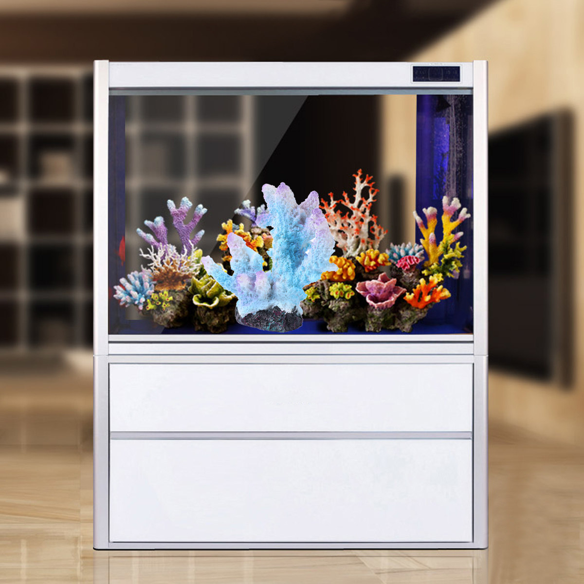 Aquarium Xl - Xl-S1718 사실적인 레진 산호 어항 장식물,