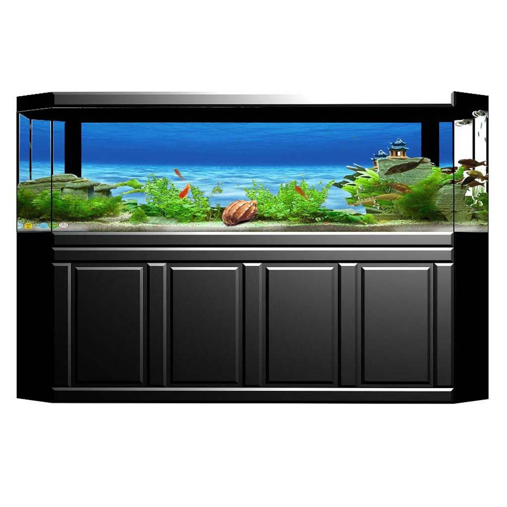 Aquarium Fish Poster - 측면 장식용 수족관 배경 포스터 물고기