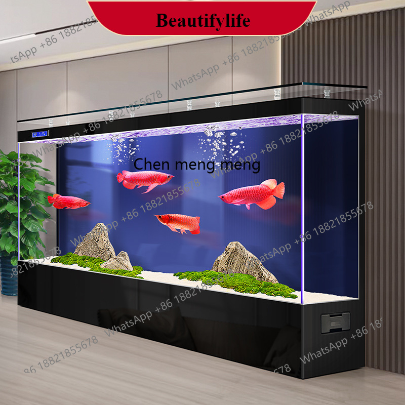 Aquarium Xl - G153 생태 어항, 거실에 큰 초백유리,