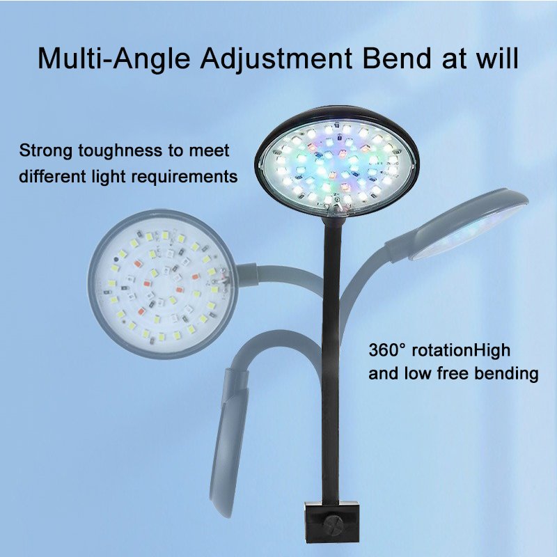 USB 수족관 LED 램프 물고기 탱크 조명 장식 수생 - Aquarium Fish Light Lamp 리뷰 및 가격