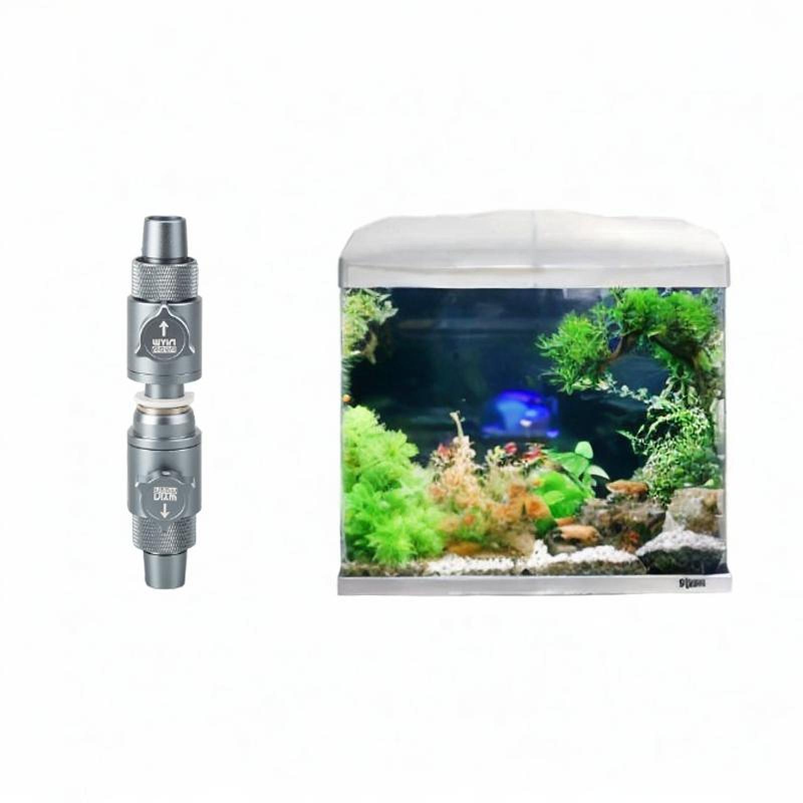 어항용 물 조절 퀵 릴리스 볼 밸브 이중 탭 호스 커넥 - Aquarium Fish Ball 리뷰 및 가격