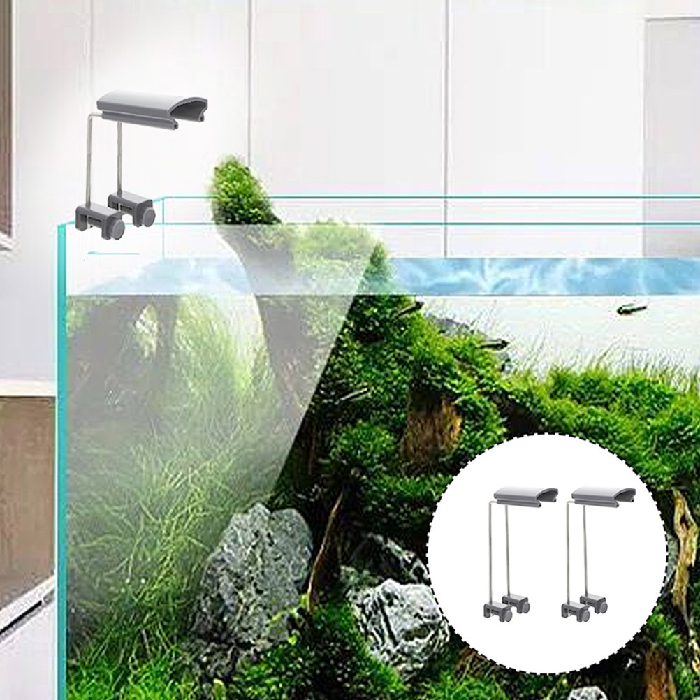 2Pcs 수족관 라이트 스탠드 조정 가능한 LED 탱크 - Aquarium Fish Light Lamp 리뷰 및 가격