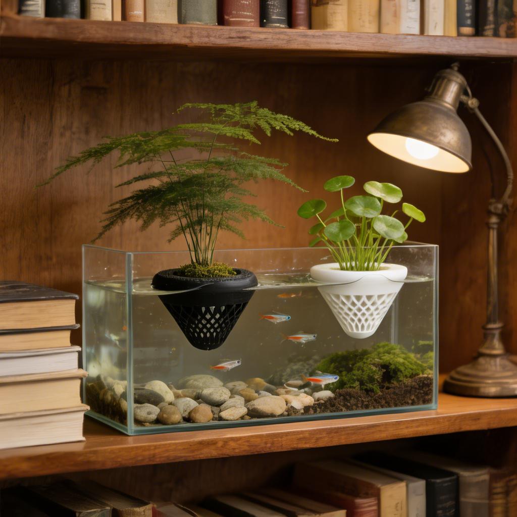 2PCS 플로팅 수족관 식물 홀더, 물고기 탱크용 걸이 - Aquarium Fish Escape 리뷰 및 가격