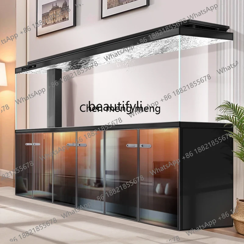 A182 고급 거실용 어항, 캐비닛 일체형 바닥 필터, - Aquarium Xl 리뷰 및 가격