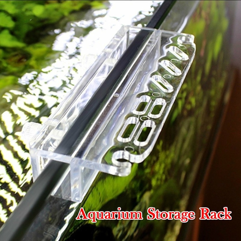 1PCS 새로운 수족관 식물 도구 스토리지 랙 트위터  - Aquarium Fish Tank Cleaner 리뷰 및 가격