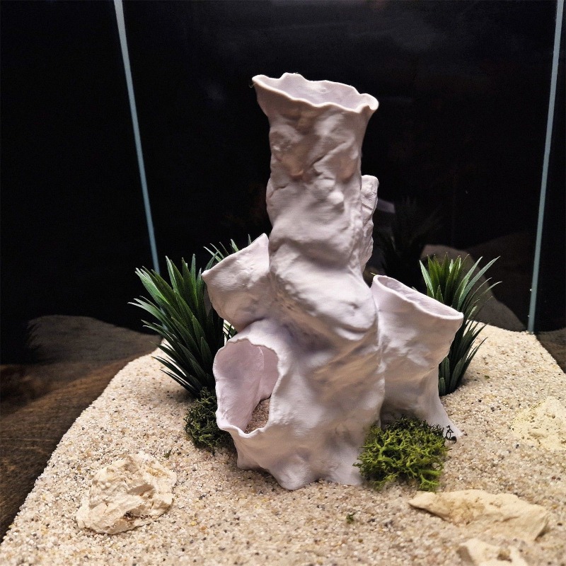 핫세일 3D 프린팅 산호 터널 은신처 나무 식물 장식  - Aquarium Fish Sale 리뷰 및 가격