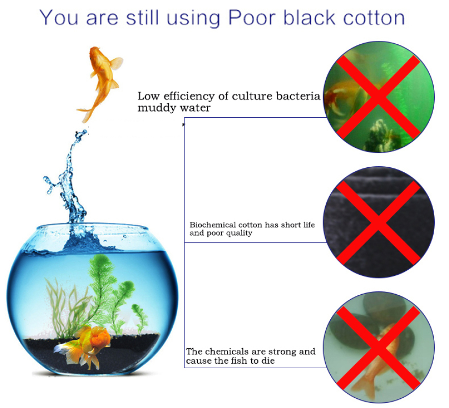 수족관 생화학적 코튼 필터, 어항 연못 폼 스폰지 필터 - Aquarium Fish Black 리뷰 및 가격