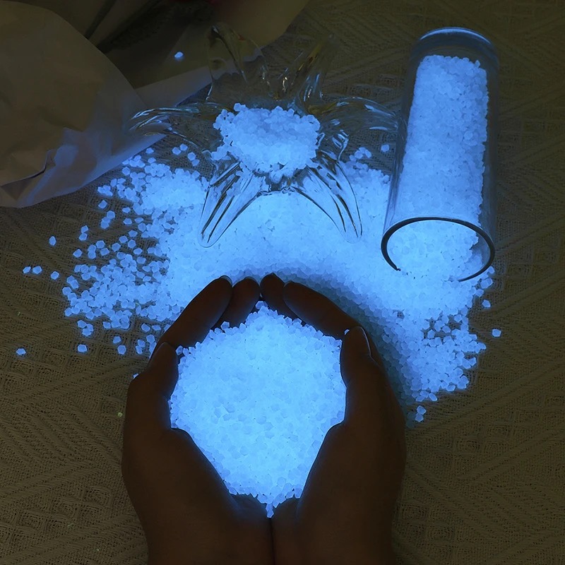 1000pcs 어두운 자갈 돌에 3-5mm 빛나는 모래 - Aquarium Fish Glow In The Dark 리뷰 및 가격