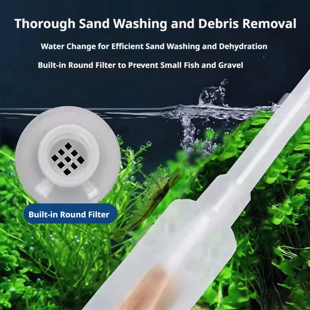 수동식 어항 사이펀 물갈이 키트, 자갈 청소기, 모래  - Aquarium Fish Tank Cleaner 리뷰 및 가격