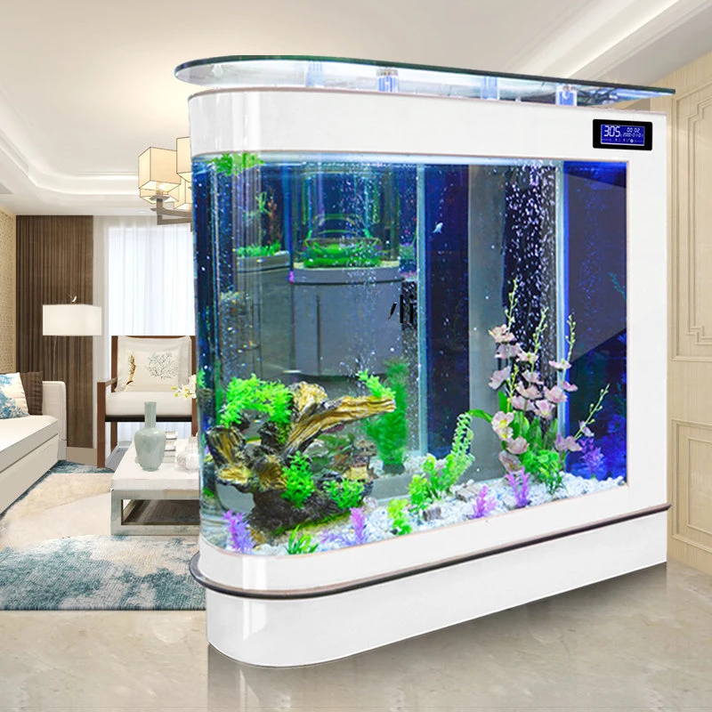 총알 모양 대형 어항 글로브 파티션 생태 유리 어항 바 - Aquarium Xl 리뷰 및 가격