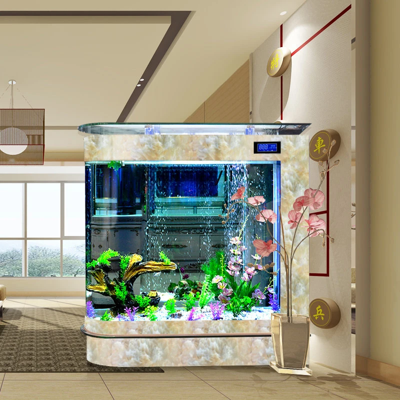 총알 모양 대형 어항 글로브 파티션 생태 유리 어항 바 - Aquarium Xl 리뷰 및 가격