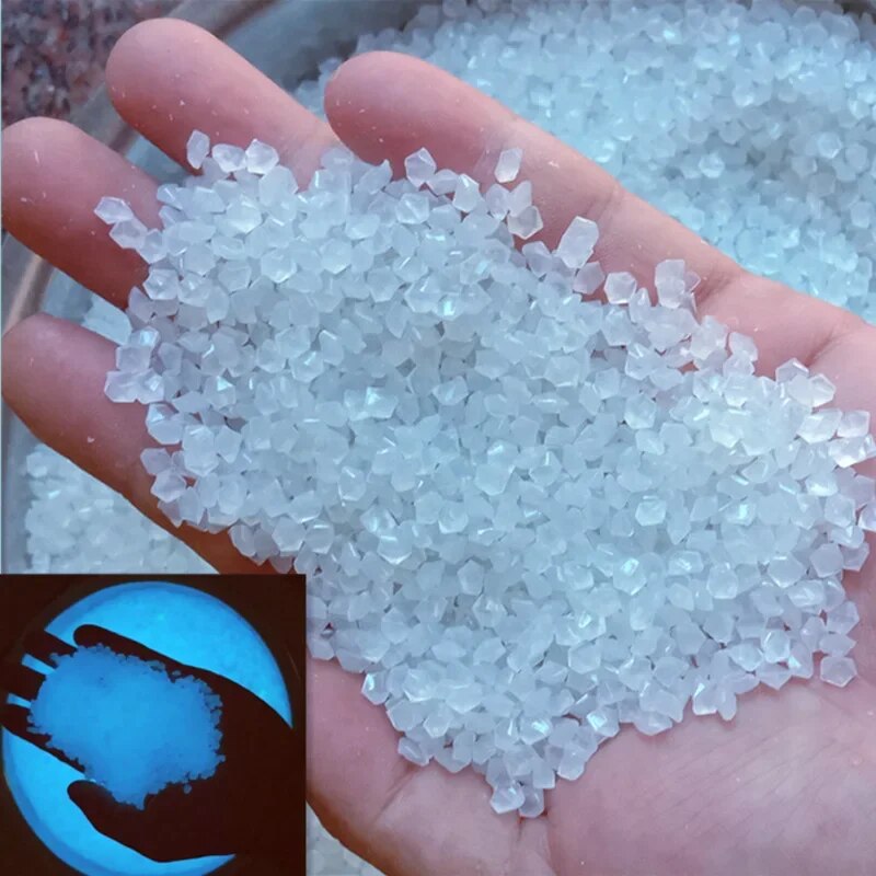 1000pcs 어두운 자갈 돌에 3-5mm 빛나는 모래 - Aquarium Fish Glow In The Dark 리뷰 및 가격