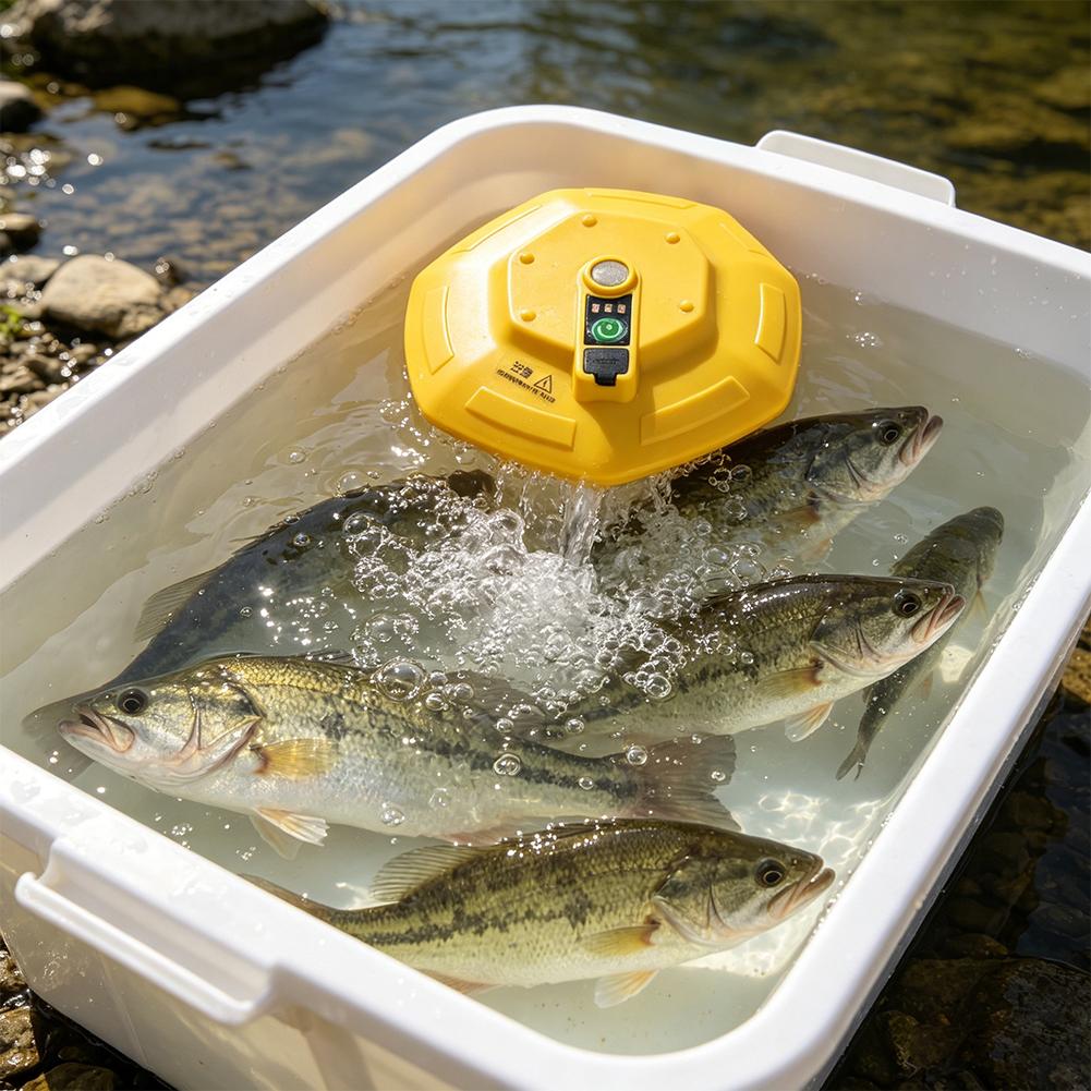 무선 충전식 수족관 산소 펌프, 연못 물고기 운반 및  - Aquarium Fish Escape 리뷰 및 가격
