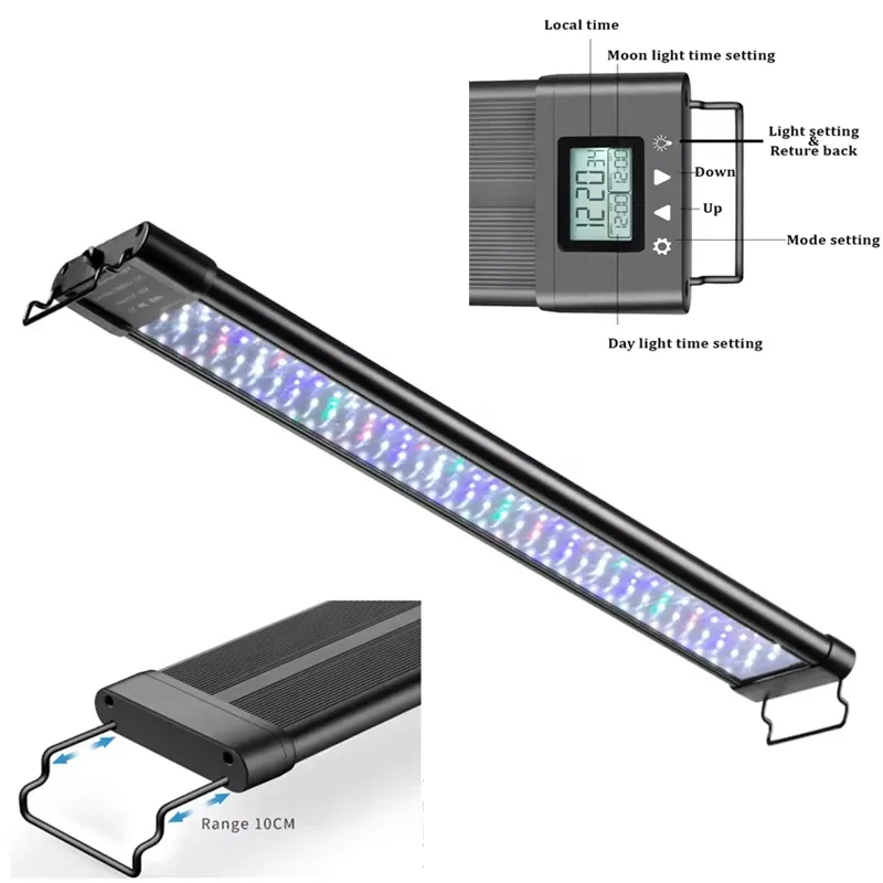 LED 프로그래밍 가능 수족관 조명 타이머 (75cm  - Aquarium Fish Light Lamp 리뷰 및 가격