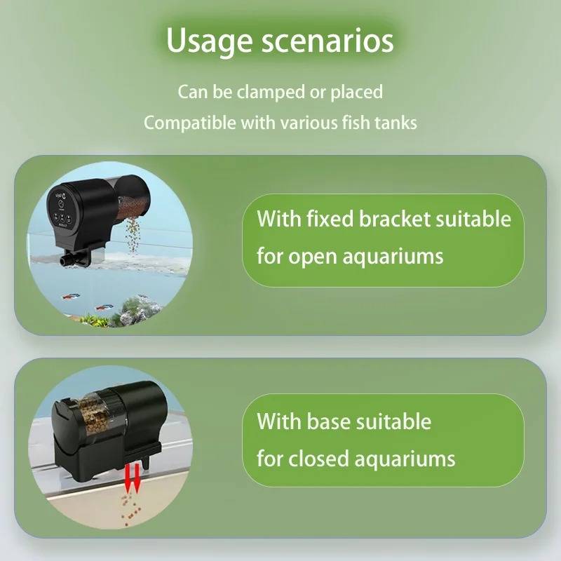 어항 자동 급식기 지능형 타이머 급식기 관상어 거북이  - Aquarium Fish Price 리뷰 및 가격