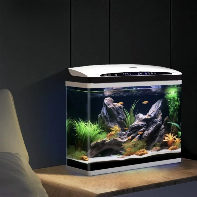 맞춤형 대형 유리 어항, 가정 및 사무실용 스마트 자동 - Aquarium Xl 리뷰 및 가격