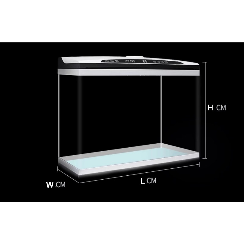 맞춤형 대형 유리 어항, 가정 및 사무실용 스마트 자동 - Aquarium Xl 리뷰 및 가격