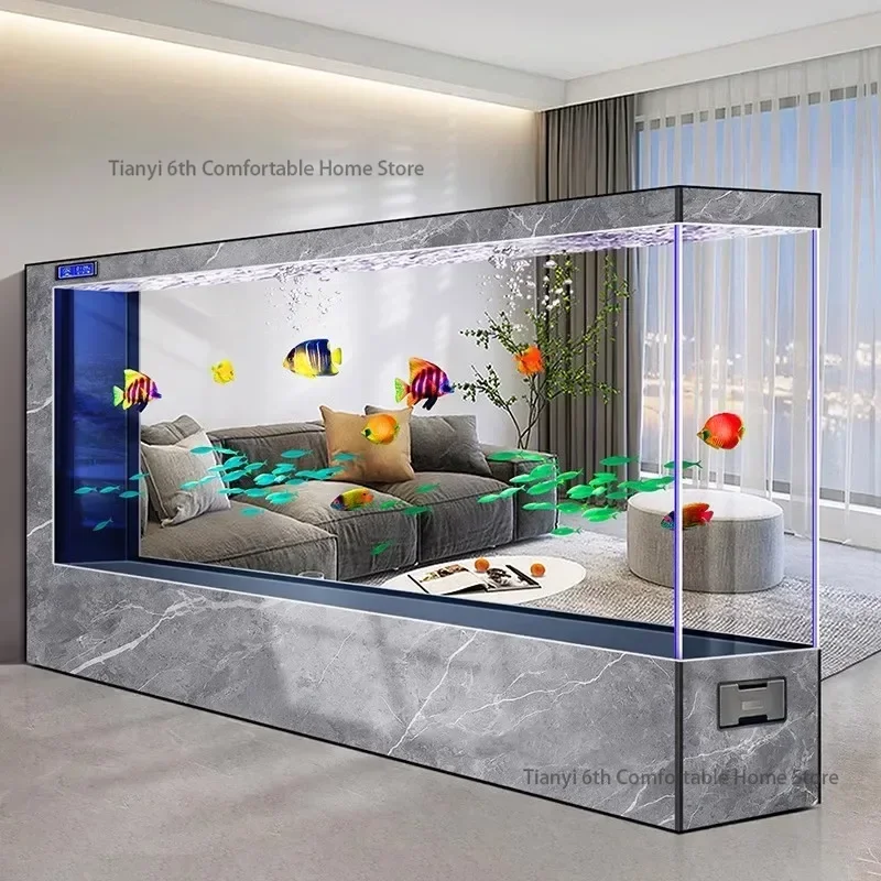 초대형 투명 고급 수족관 독창적인 디자인을 감상하세요  - Aquarium Xl 리뷰 및 가격