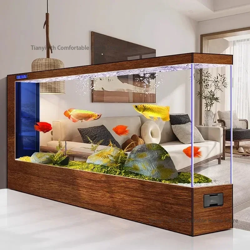 초대형 투명 고급 수족관 독창적인 디자인을 감상하세요  - Aquarium Xl 리뷰 및 가격