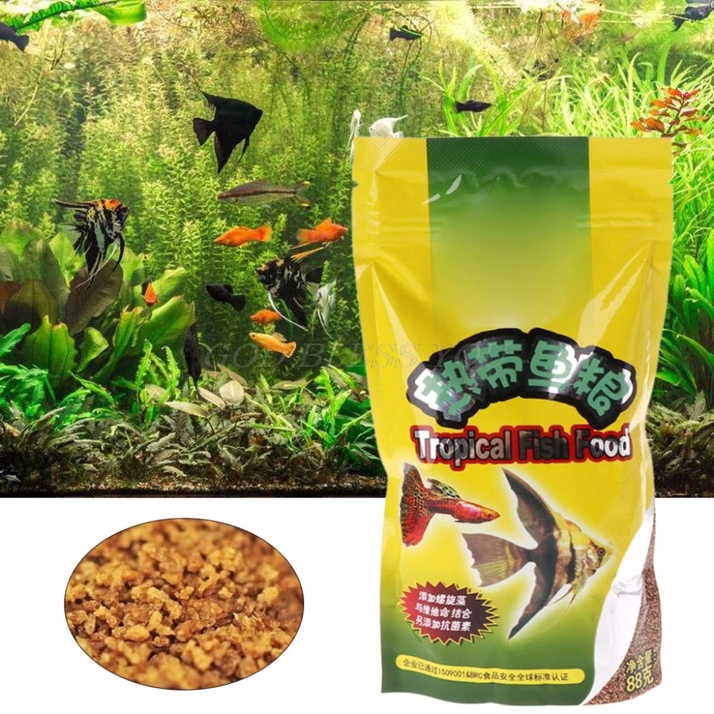 수족관 탱크 열대 물고기 음식 작은 물고기 사료 곡물  - Aquarium Fish Price 리뷰 및 가격