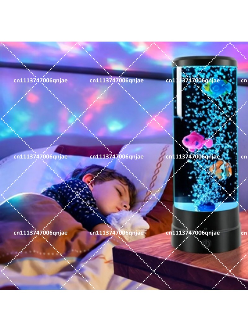 시뮬레이션 LED 전자 어항 수족관 색상변환 버블 물고 - Aquarium Fish Light Lamp 리뷰 및 가격