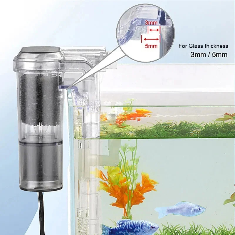 물고기 탱크 용 벽걸이 형 필터 USB 플러그 미니 수 - Aquarium Xl 리뷰 및 가격