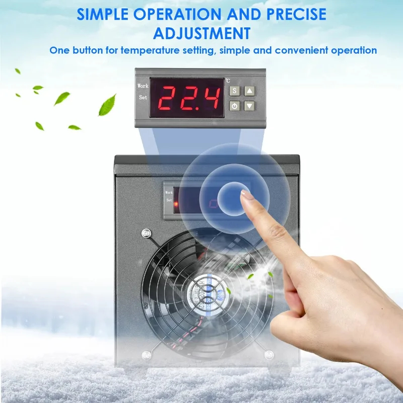 180W 60L 수족관 냉각기 어류 냉각 히터 시스템  - Aquarium Fish Rate 리뷰 및 가격