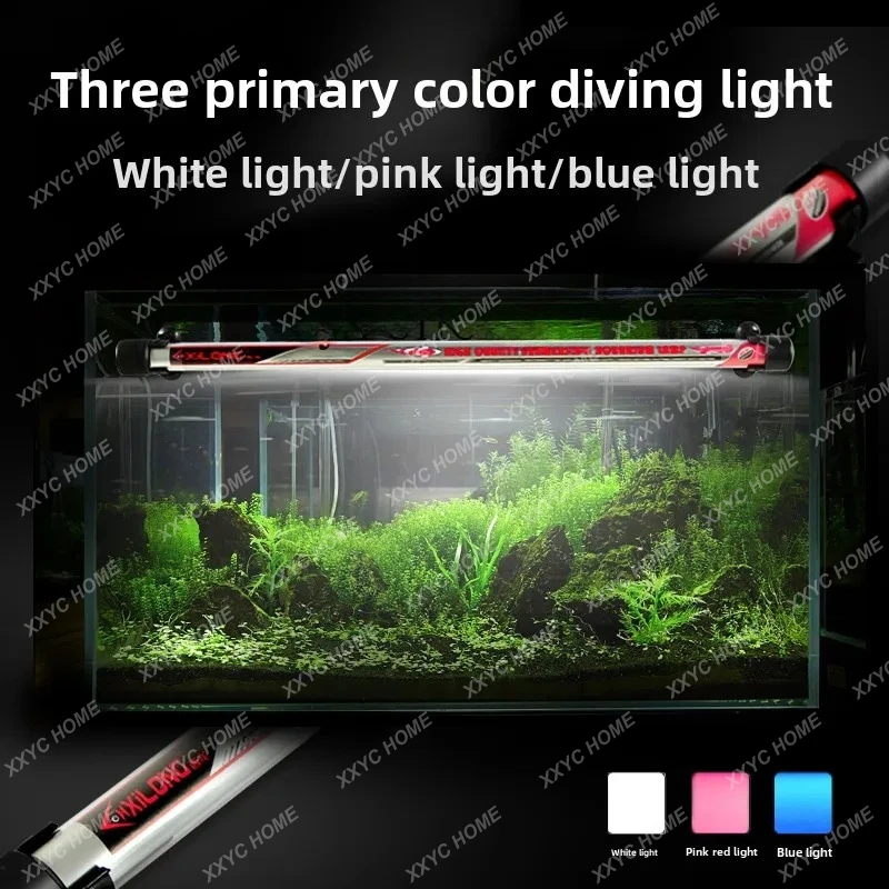 ZC 어항 다이빙 램프 수초 어항 수족관 삼원색 햇빛  - Aquarium Fish Light Lamp 리뷰 및 가격