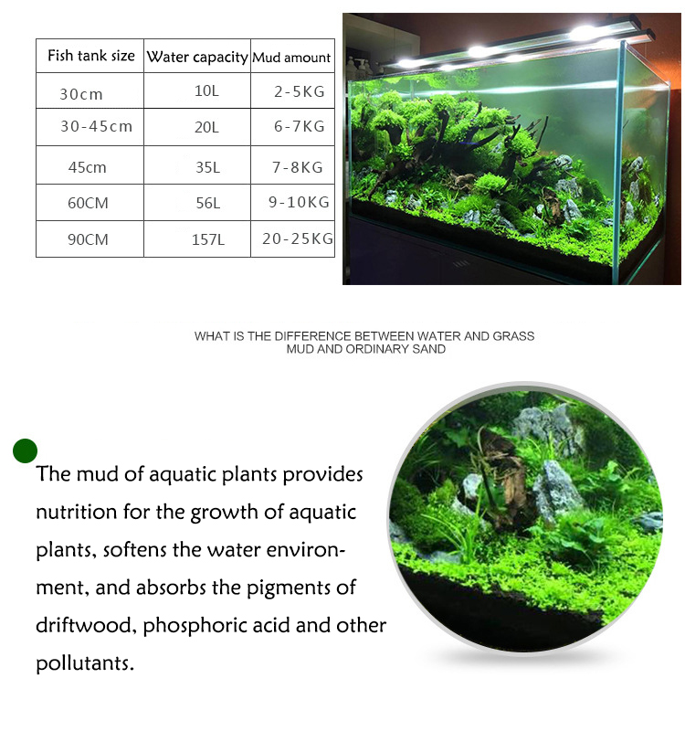 수족관 식물 씨앗 토양 어항 기판 모래 토양 비료 진흙 - Aquarium Fish Price 리뷰 및 가격