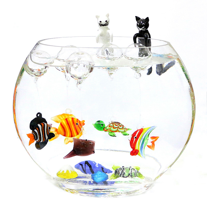 새로운 사용자 정의 부동 유리 버블 레드 금붕어 미니  - Aquarium Fish Japan 리뷰 및 가격