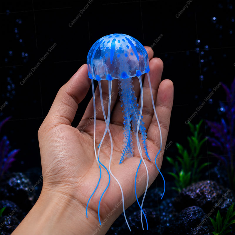 창의적인 시뮬레이션된 떠다니는 형광 발광 효과 해파리  - Aquarium Fish Escape 리뷰 및 가격